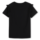 Camiseta de mangas curtas KARL LAGERFELD KIDS 
                    GIRL