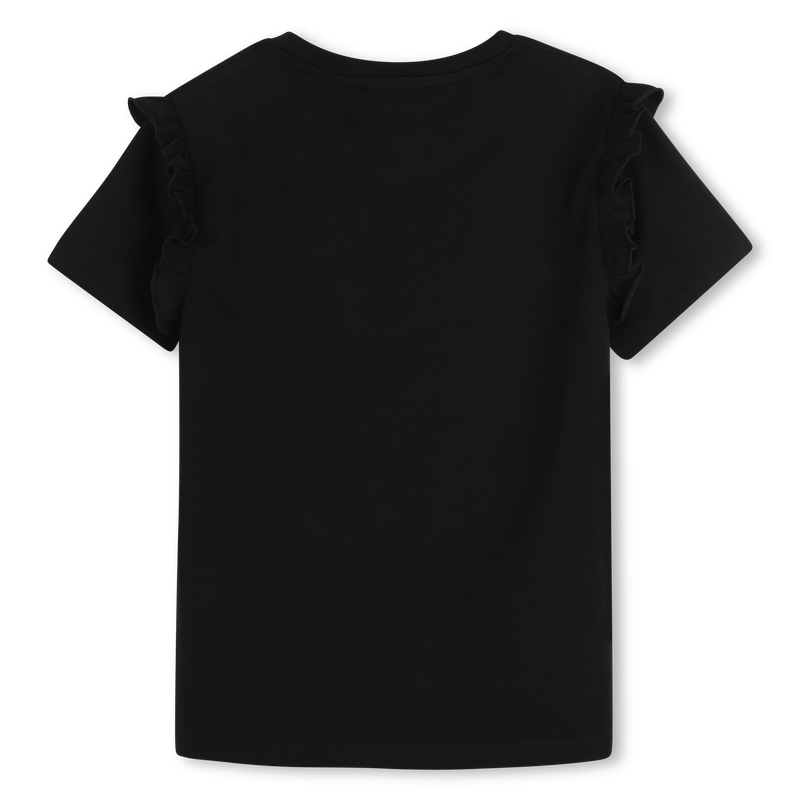 Camiseta de mangas curtas KARL LAGERFELD KIDS 
                        GIRL