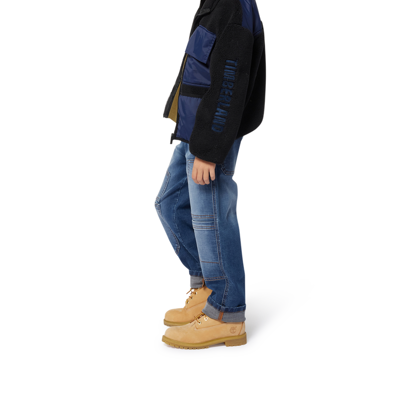 Cardig&atilde; com fecho de correr TIMBERLAND 
                        BOY