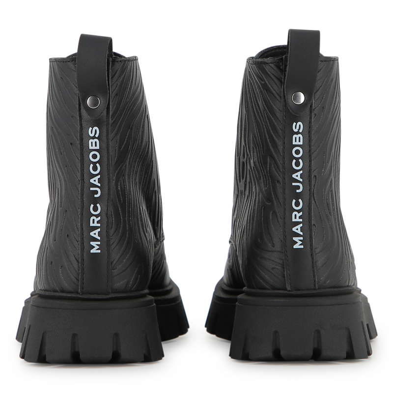 Botins de couro bovino MARC JACOBS 
                    GIRL