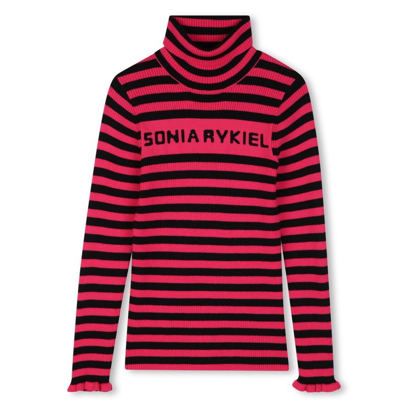 Camisola de gola alta de malha SONIA RYKIEL 
                        GIRL