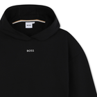 Sweatshirt molet&atilde;o com capuz BOSS 
                    GIRL