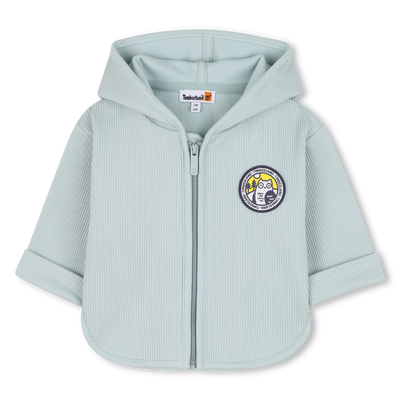 Cardigã com capuz canelado TIMBERLAND BOY