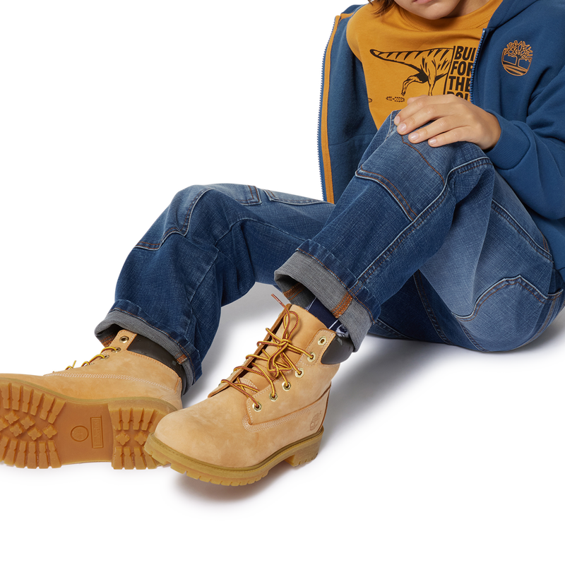 T-shirt com estampa e mensagem TIMBERLAND 
                        BOY