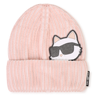 Gorro de tric&ocirc; KARL LAGERFELD KIDS 
                    GIRL