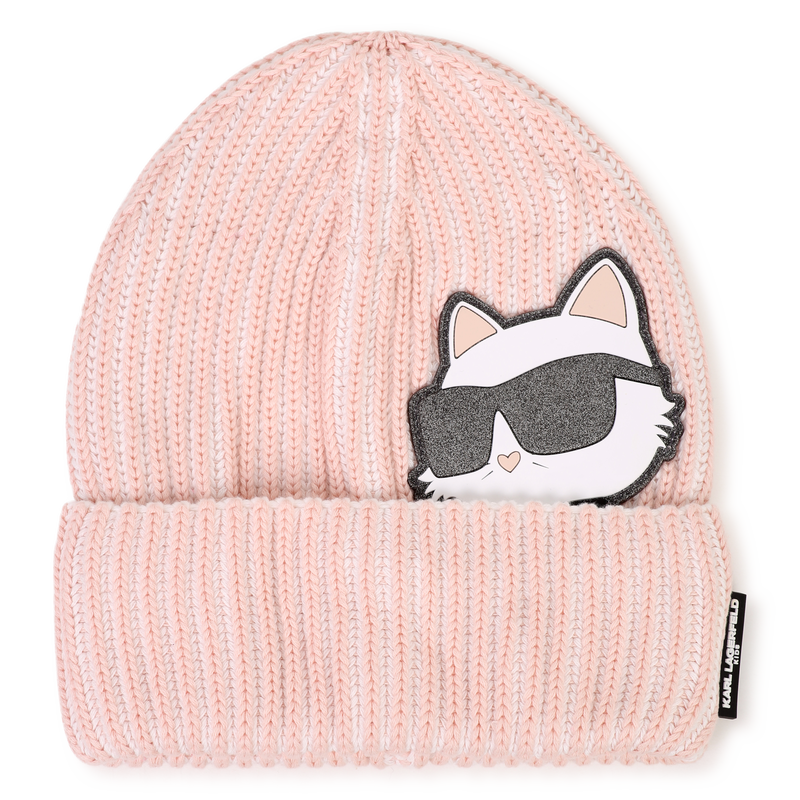Gorro de tric&ocirc; KARL LAGERFELD KIDS 
                        GIRL
