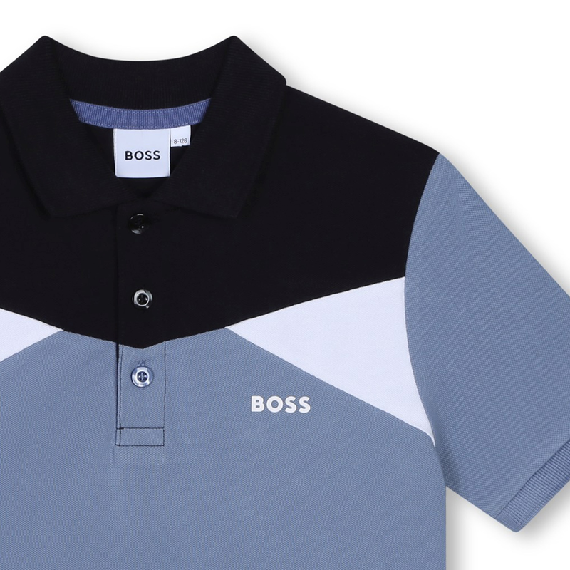Polo de manga curta BOSS 
                        BOY