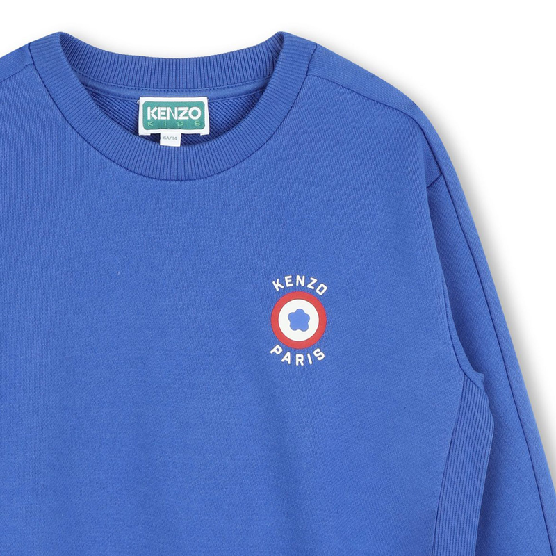 Printed Fleece Sweatshirt KENZO KIDS 
                    BOY