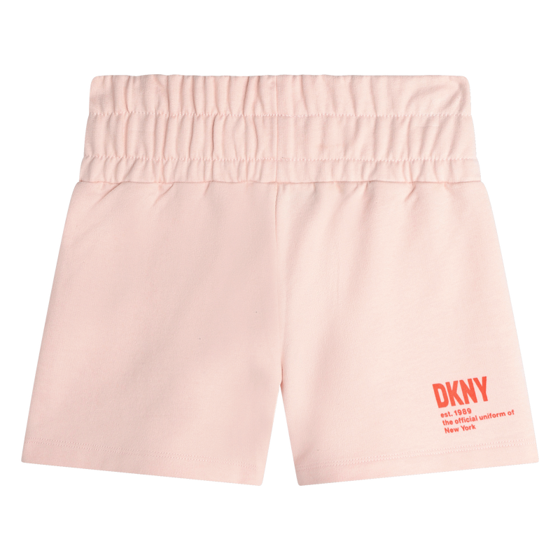 Calções em moletão DKNY 
                    GIRL