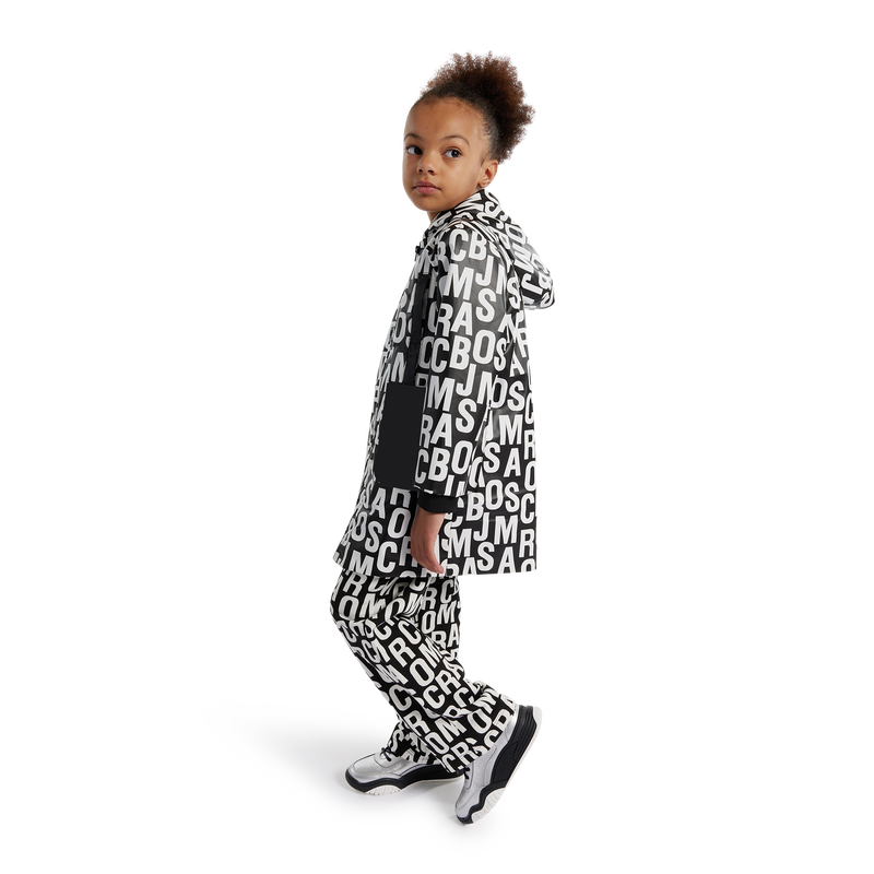 Gabardina estampada com capuz MARC JACOBS 
                    UNISEX