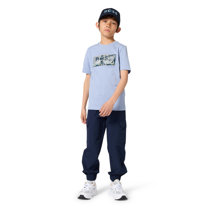 T-shirt de manga curta BOSS 
                        MENINO