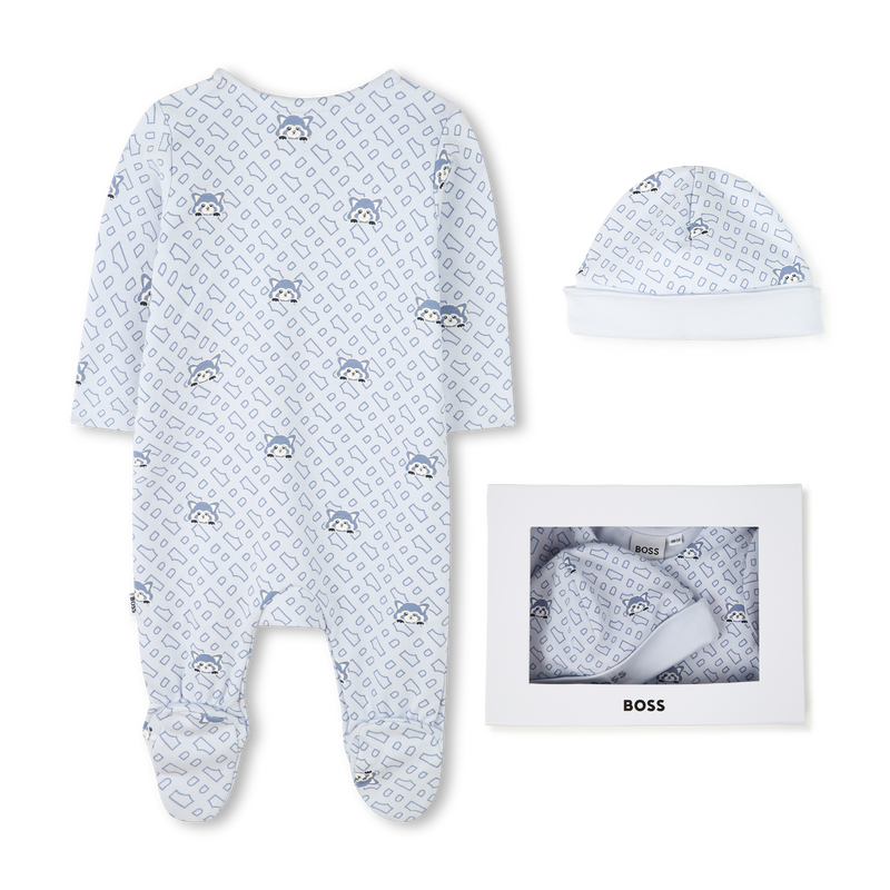 Conjunto de pijama e touca BOSS 
                    BOY