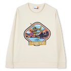 Sweatshirt em molet&atilde;o TIMBERLAND 
                    BOY