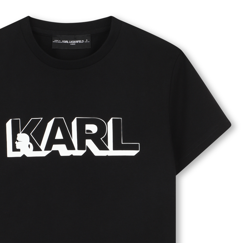 Camiseta de mangas curtas KARL LAGERFELD KIDS 
                        MENINO