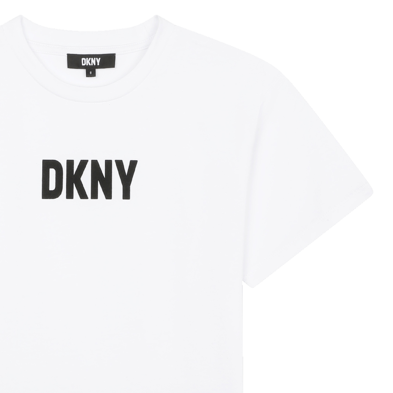 Vestido de manga curta DKNY 
                    GIRL