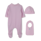 Conjunto de pijama + bib + gorro BOSS 
                    GIRL
