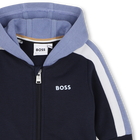 Camisola de jogging com fecho zip BOSS 
                    BOY