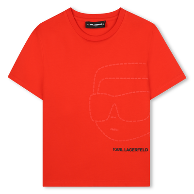 T-shirt de manga curta KARL LAGERFELD KIDS BOY