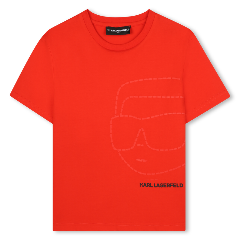 T-shirt de manga curta KARL LAGERFELD KIDS 
                    BOY