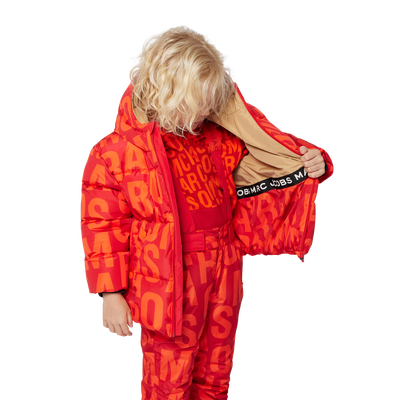 Blusão acolchoado com capuz MARC JACOBS UNISEX