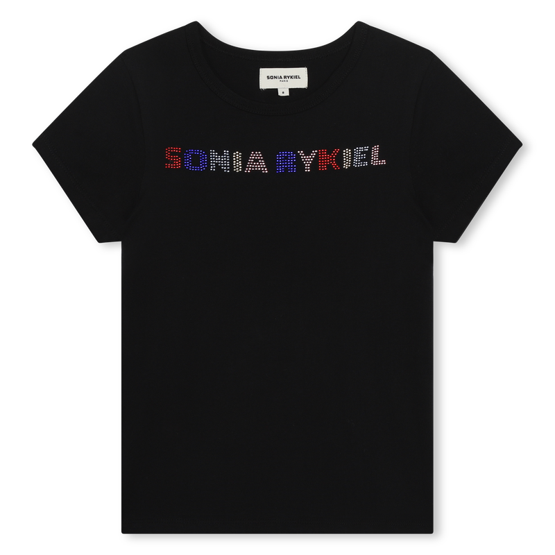 T-shirt com ilustração SONIA RYKIEL 
                    GIRL