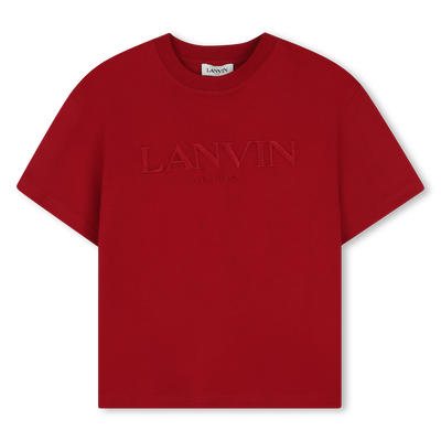 T-shirt de manga curta LANVIN BOY