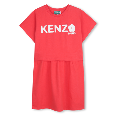 VESTIDO ESTAMPADO KENZO KIDS GIRL