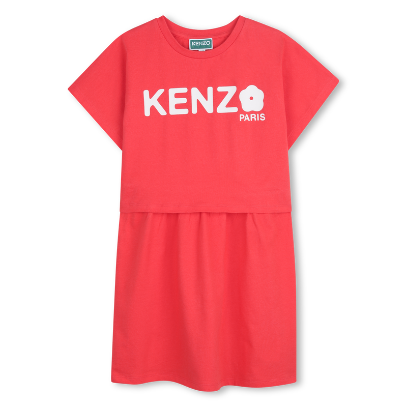 VESTIDO ESTAMPADO KENZO KIDS 
                        GIRL
