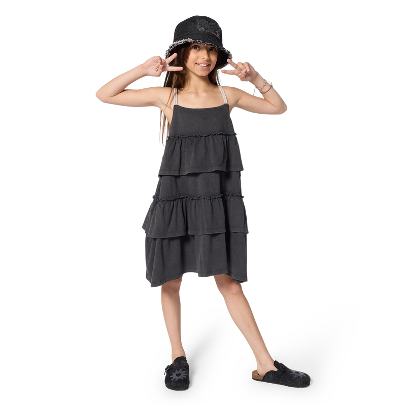 Vestido de babados strappy BILLIEBLUSH 
                        GIRL