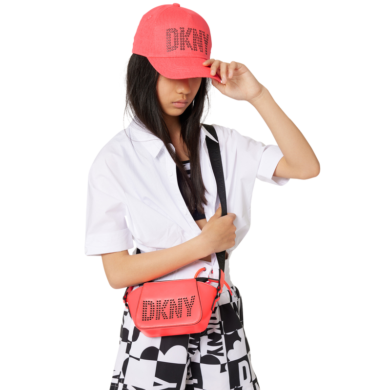 Boné de algodão com velcro DKNY 
                    GIRL