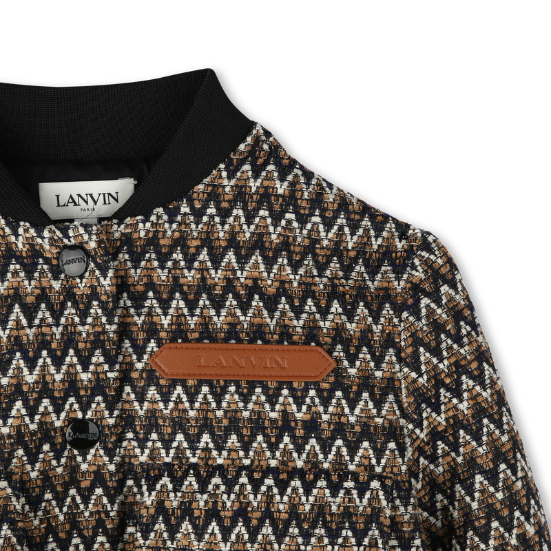 Jaqueta curta de tweed LANVIN 
                    GIRL