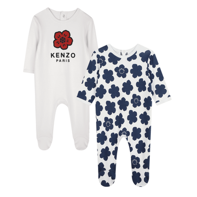 Lote de 2 pijamas de algod&atilde;o KENZO KIDS UNISEX