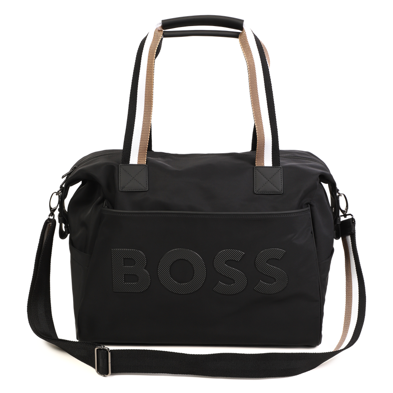 Saco muda-fraldas com fecho BOSS 
                        UNISEX