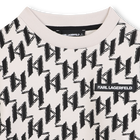 Moletom de l&atilde; KARL LAGERFELD KIDS 
                    BOY
