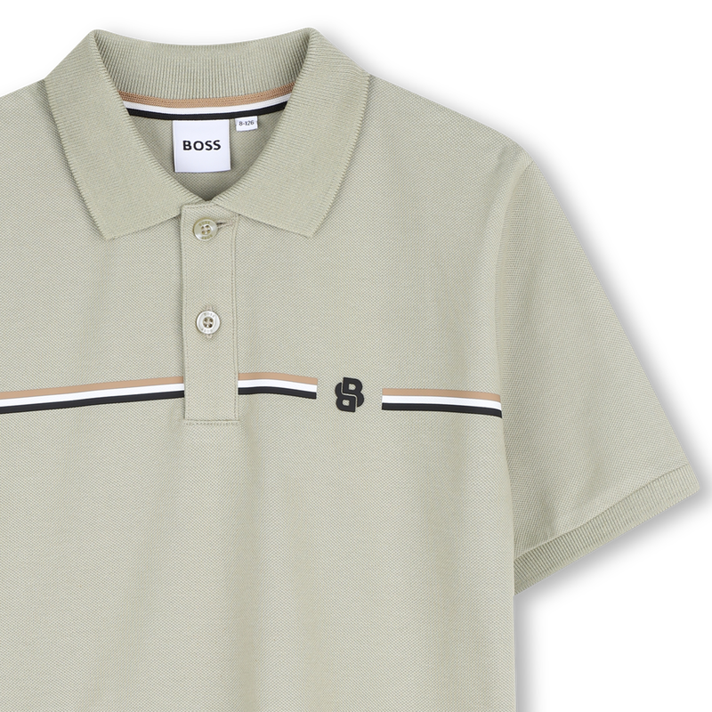 Polo de manga curta BOSS 
                        BOY