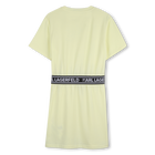 Vestido t-shirt KARL LAGERFELD KIDS 
                    GIRL