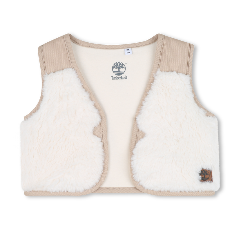 Conjunto de macac&atilde;o e cardig&atilde; TIMBERLAND 
                        BOY