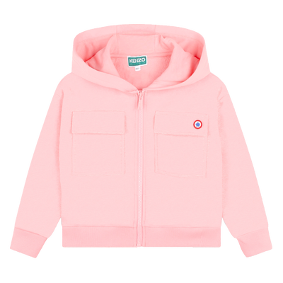 Cardig&atilde; de jogging KENZO KIDS GIRL