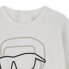 Conjunto de casaco e cal&ccedil;as em jersey duplo KARL LAGERFELD KIDS 
                    BOY