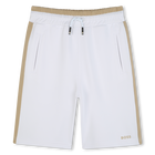 Bermudas com faixas laterais BOSS 
                    MENINO
