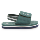 Chinelos com fecho de velcro BOSS 
                    BOY