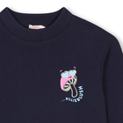 Sweatshirt em molet&atilde;o algod&atilde;o BILLIEBLUSH 
                    GIRL