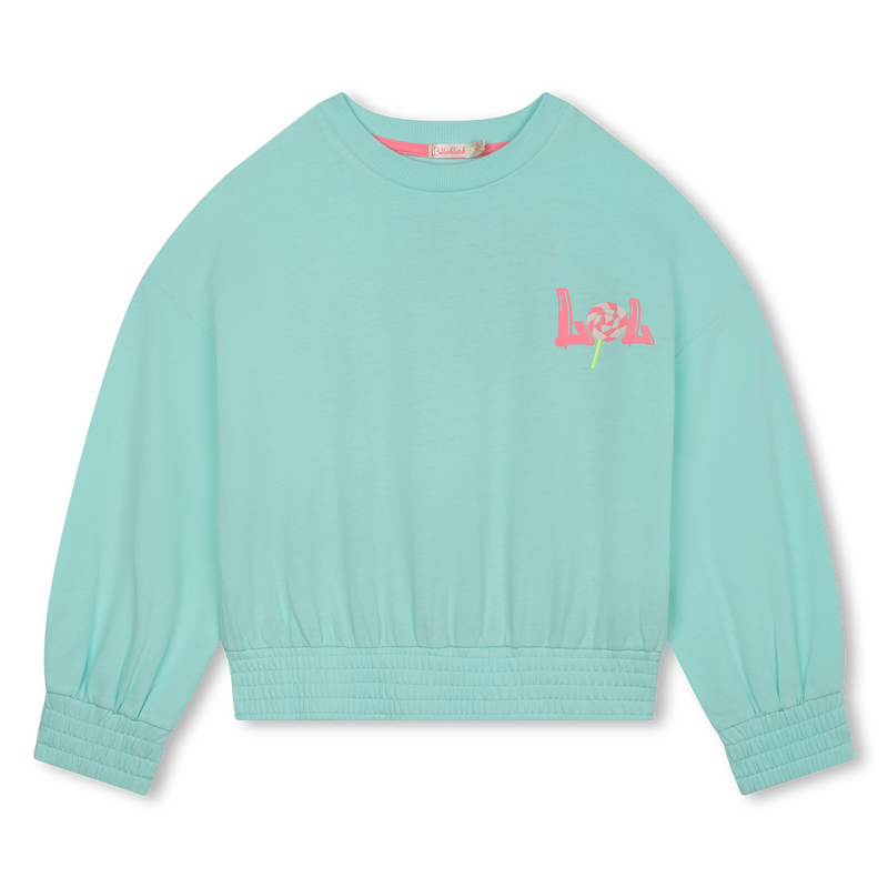 Sweatshirt leve estampada BILLIEBLUSH 
                    GIRL