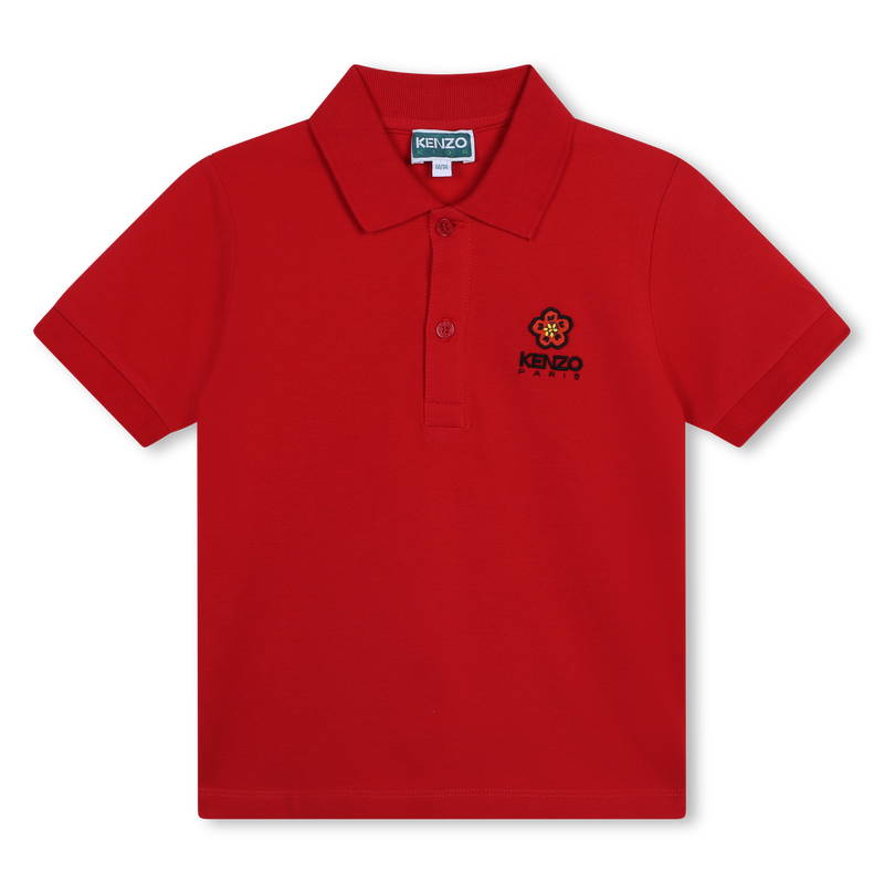 Polo em malha piqué KENZO KIDS 
                    UNISEX