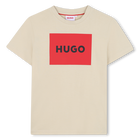 T-shirt de manga curta HUGO 
                    BOY