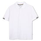 Polo de manga curta, BRANCO, hi-res