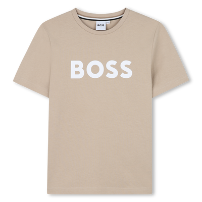 T-shirt manga curta em algod&atilde;o BOSS BOY