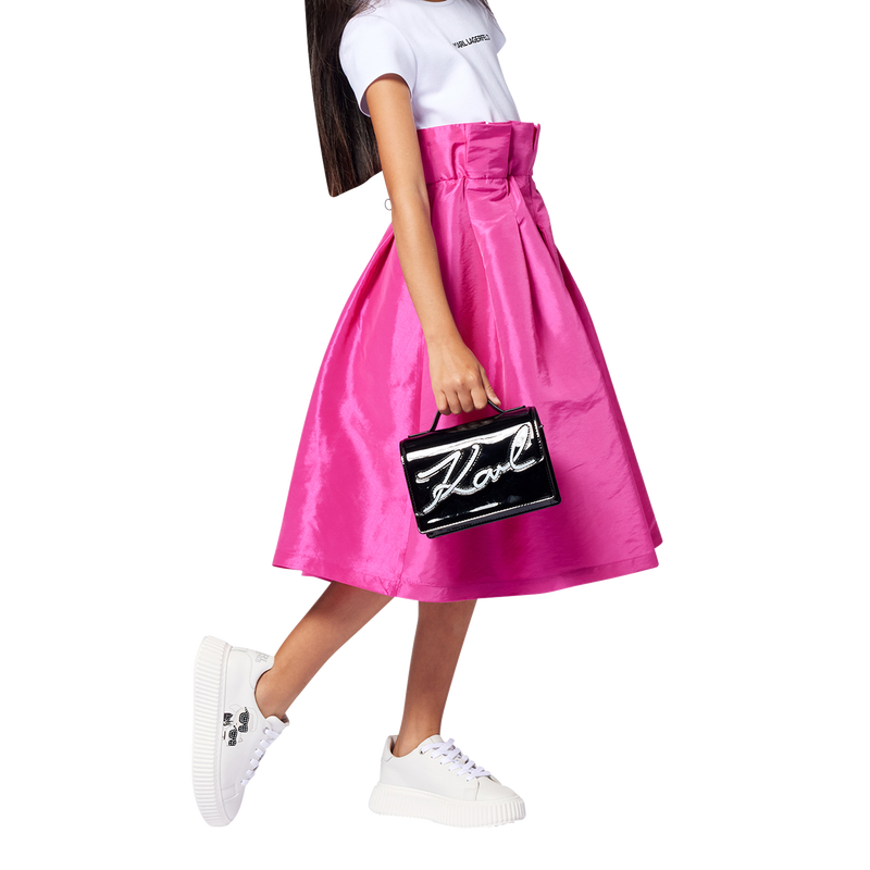 Bolsa de m&atilde;o ajust&aacute;vel KARL LAGERFELD KIDS 
                        MENINA