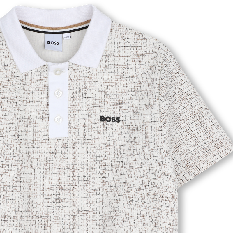 Polo de manga curta BOSS 
                        BOY