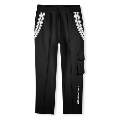 Jogging trousers KARL LAGERFELD KIDS GIRL